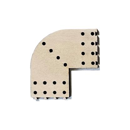 cribbage puzzle piece square corner rounded