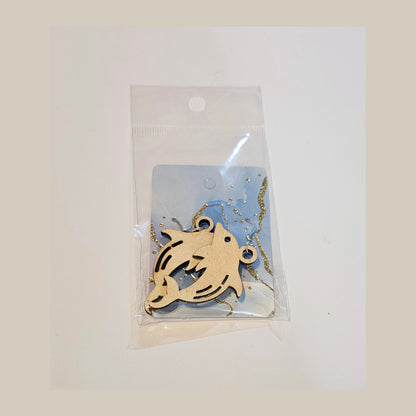 Earrings - Hardwood Sterling Silver - Laser Engraved