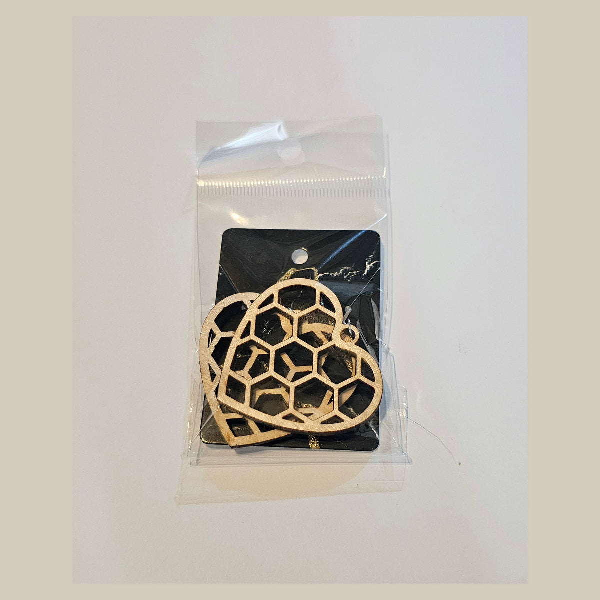 Earrings - Hardwood Sterling Silver - Laser Engraved