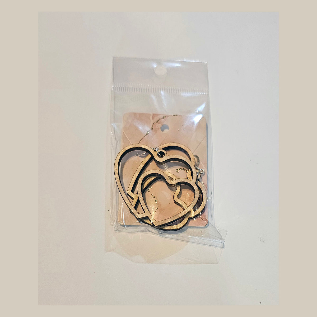 Earrings - Hardwood Sterling Silver - Laser Engraved