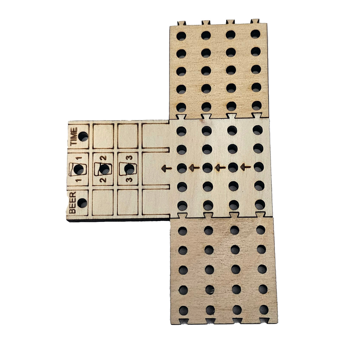 Cribbage Puzzle Piece beer time