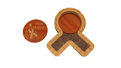 Breast Cancer Multiple Layers - Free Cribbage Board Pattern / Template