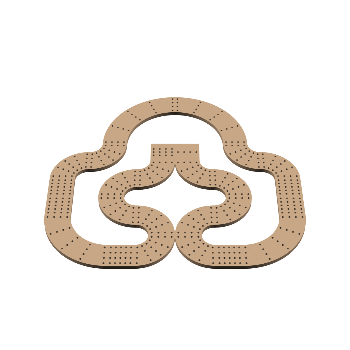 Cribbage Puzzle Pieces Kit Circle-e