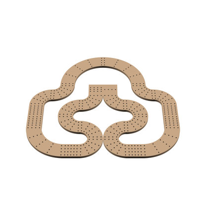 Cribbage Puzzle Pieces Kit Circle-e