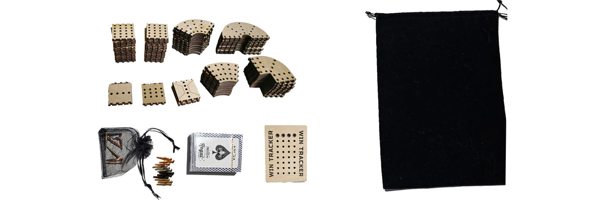 cribbage puzzle pieces complete set