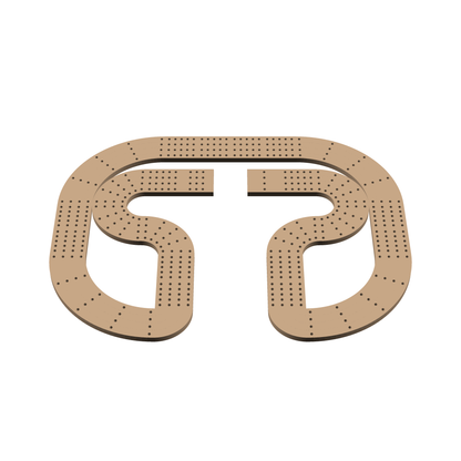 Cribbage Puzzle Pieces Kit Cresent