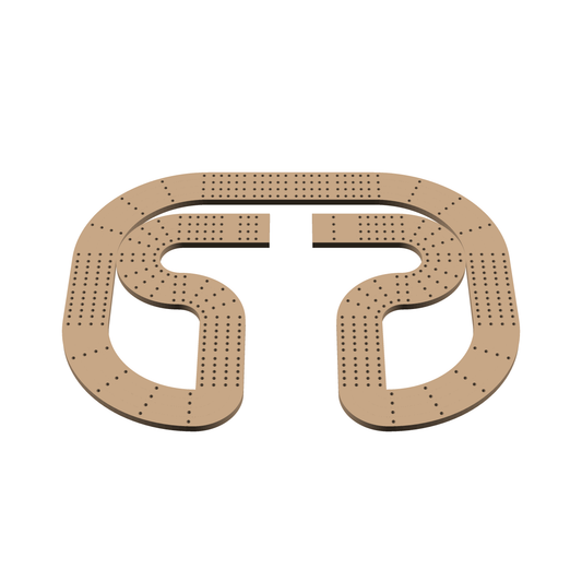 Cribbage Puzzle Pieces Kit Cresent