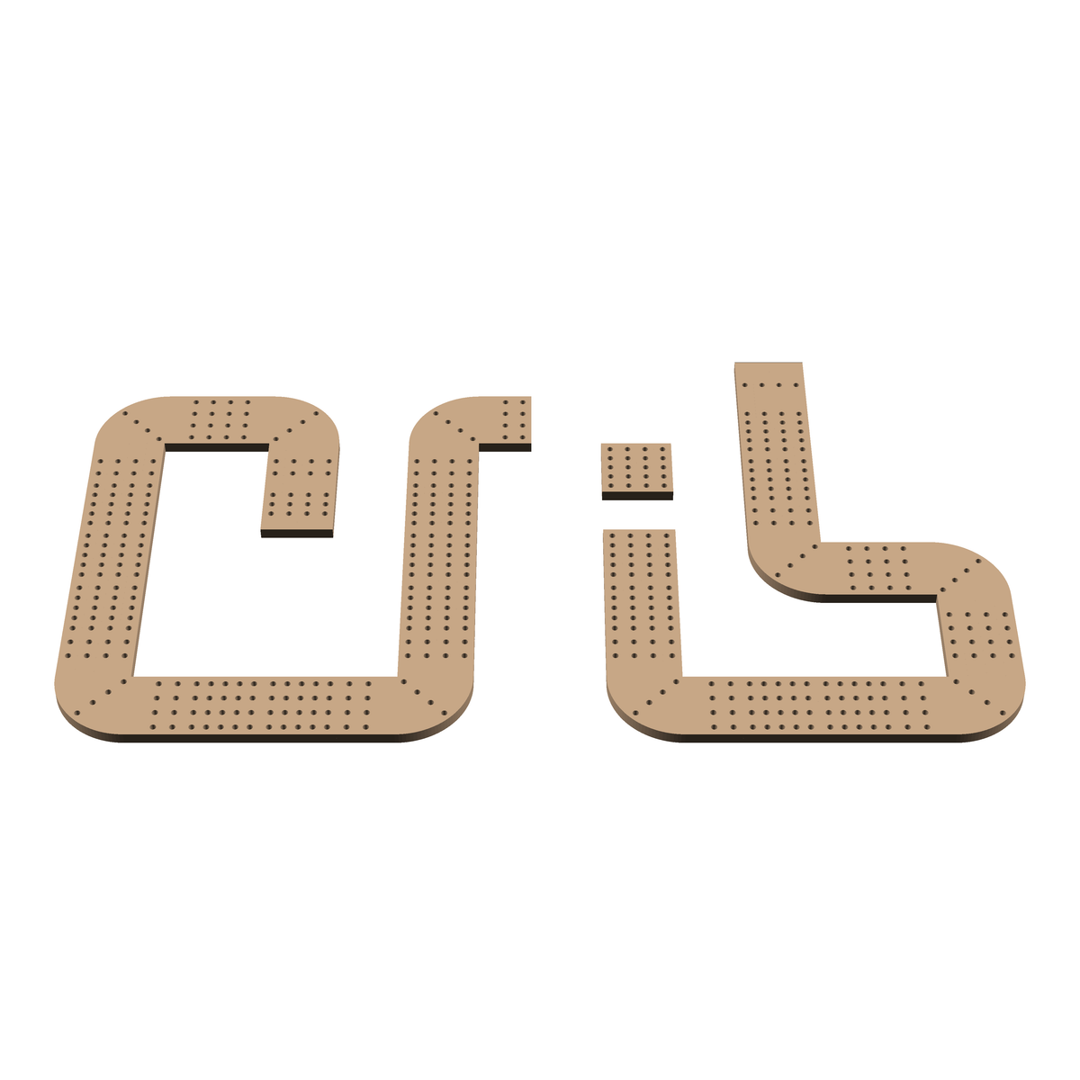 Cribbage Puzzle Pieces Kit Crib