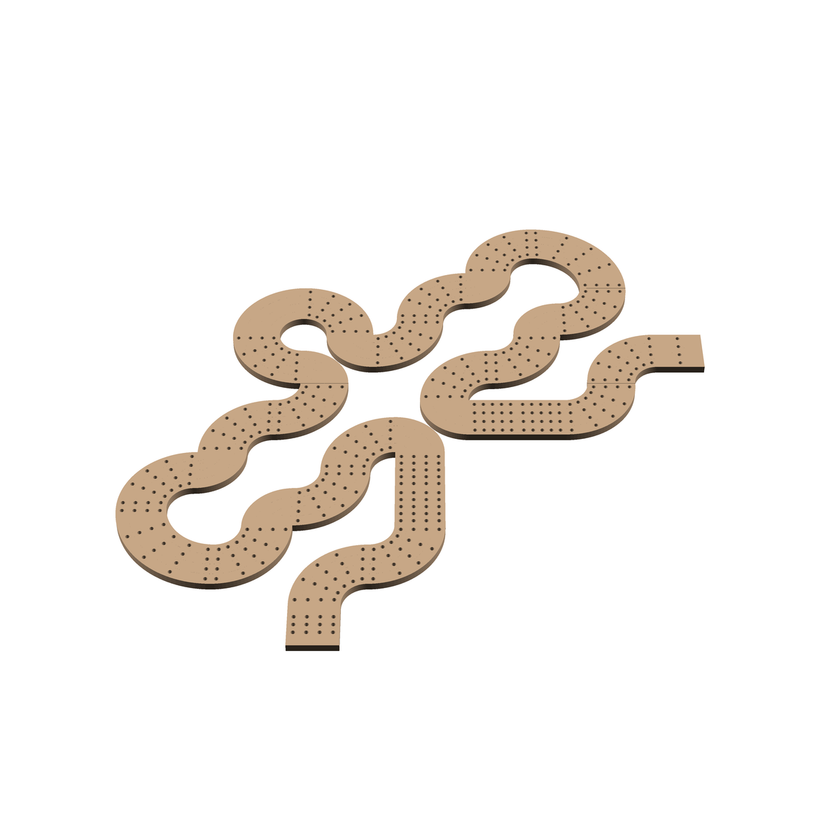 Cribbage Puzzle Pieces Kit Design 1