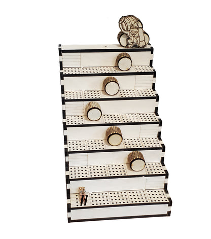 Donkey Shot / Donkey Crib Cribbage Board