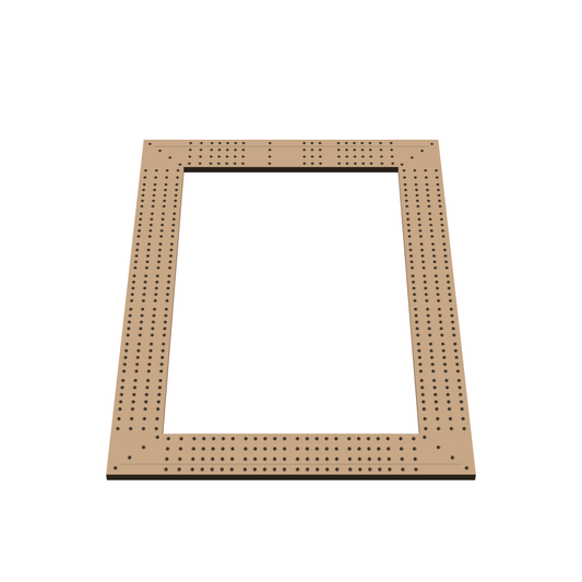 Cribbage Puzzle Pieces Kit Frame