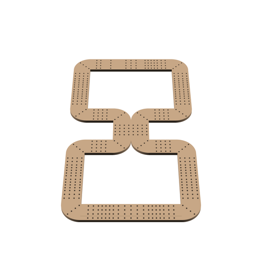 Cribbage Puzzle Pieces Kit Hour Glass