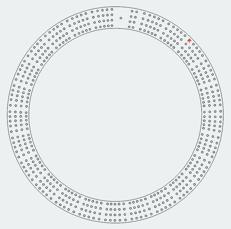 Round Acrylic Template