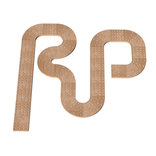 Cribbage Puzzle Piece initials rp