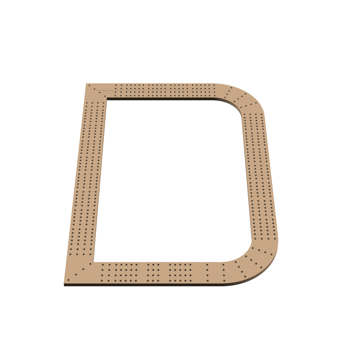 Cribbage Puzzle Pieces Kit Letter D