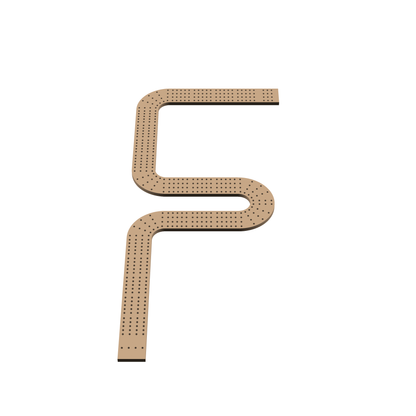 Cribbage Puzzle Pieces Kit Letter F