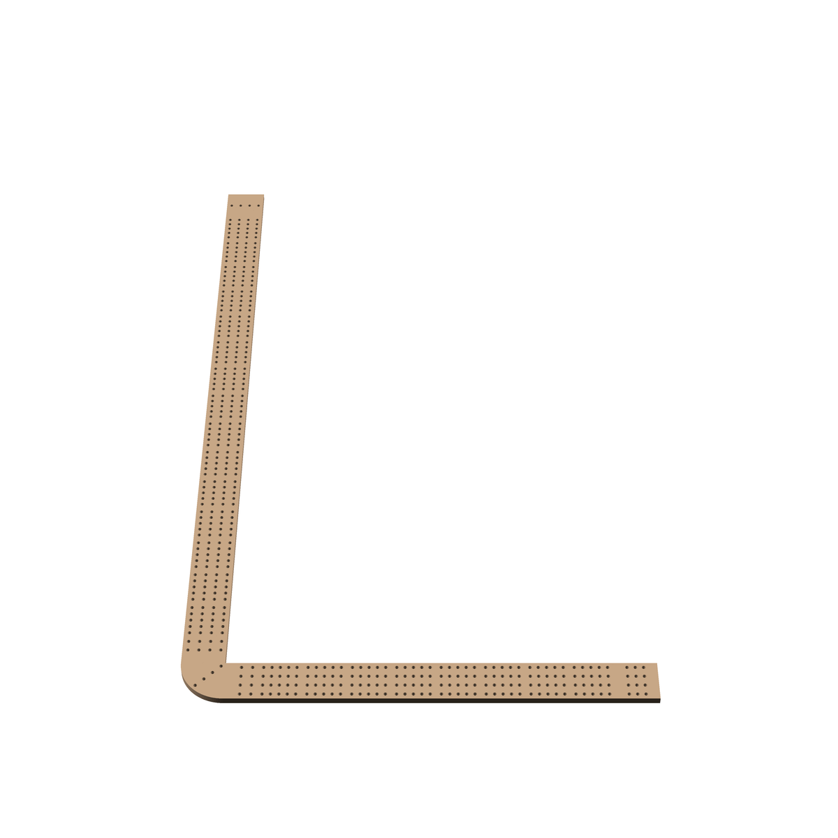 Cribbage Puzzle Pieces Kit Letter L