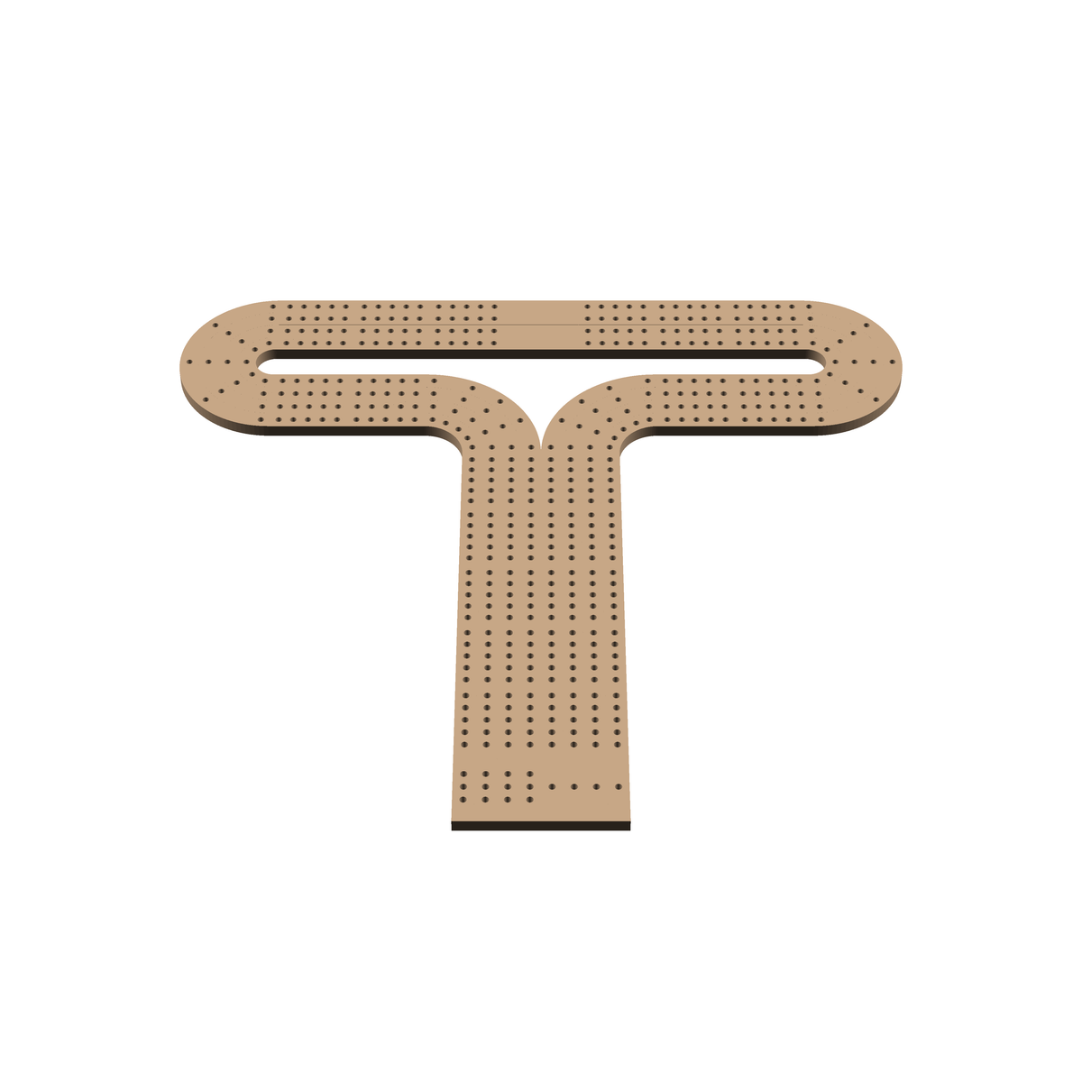 Cribbage Puzzle Pieces Kit Letter T
