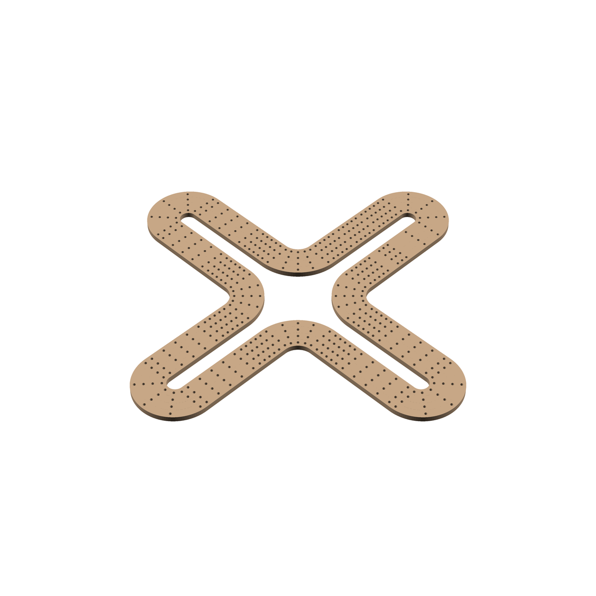 Cribbage Puzzle Pieces Kit Letter X