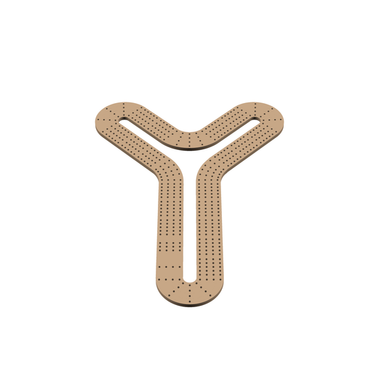 Cribbage Puzzle Pieces Kit Letter Y