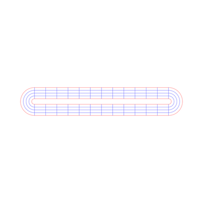 long narrow