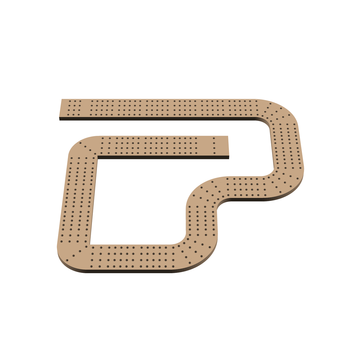 Cribbage Puzzle Pieces Kit Piano