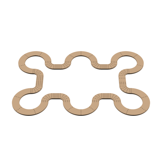 Cribbage Puzzle Pieces Kit Pool Table