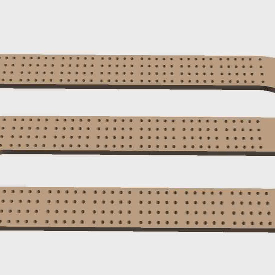 standard cribbage board assembly video