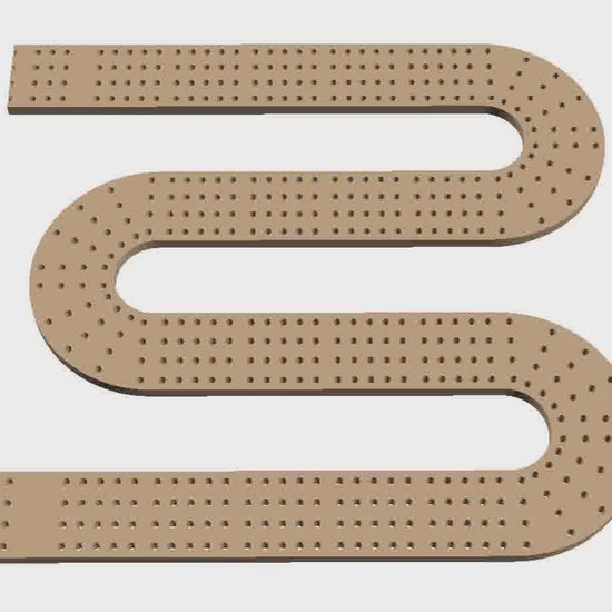 14-2 cribbage board assembly video
