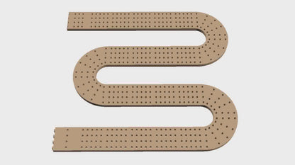 14-2 cribbage board assembly video