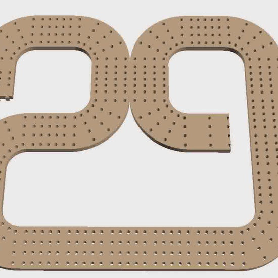 29  cribbage board assembly video
