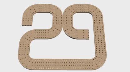 29  cribbage board assembly video