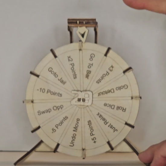 spinner cribbage puzzle piece video