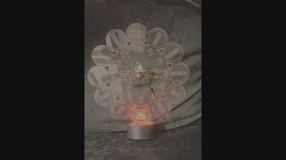 Acrylic Fuck Clock