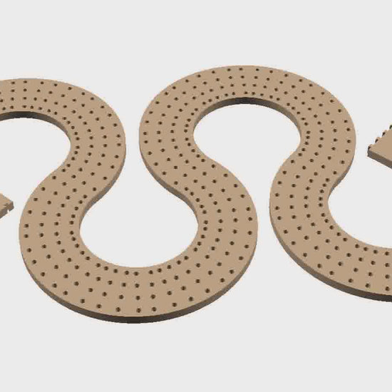 serpent cribbage board assembly video