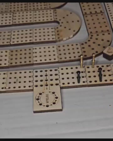 cribbage puzzle piece / cribbage clash round about