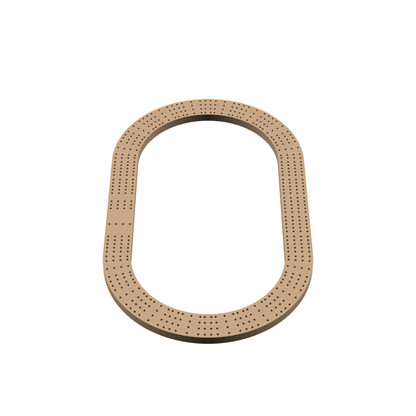 Cribbage Puzzle Pieces Kit Race Track