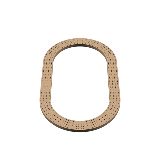 Cribbage Puzzle Pieces Kit Race Track