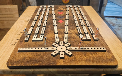 Arrow Track Cribbage Board - 2 Player