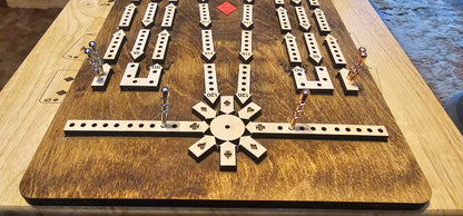 Arrow Track Cribbage Board - 2 Player