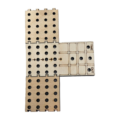 Cribbage Puzzle Piece time out