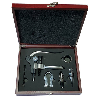 Custom Engraved 5 Piece Wine Gift Set